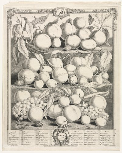 Twelve Months of Fruit: August by Henry Fletcher