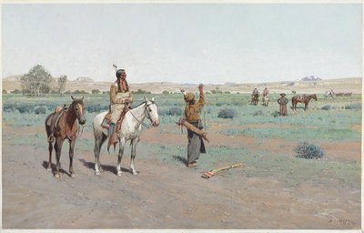 Sign of Peace by Henry Francois Farny