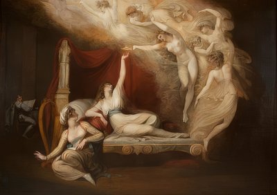 The Vision of Catherine of Aragon by Johann Heinrich Füssli