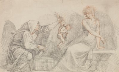 Selling of Cupids by Johann Heinrich Füssli