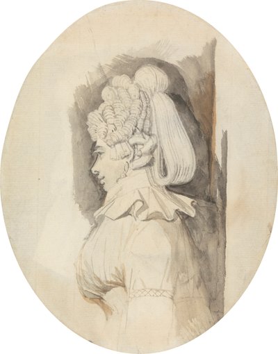 Study of a Lady by Johann Heinrich Füssli