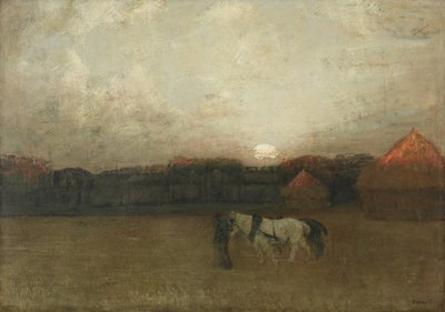 The Stubble Field, c. 1909 by Henry Golden Dearth