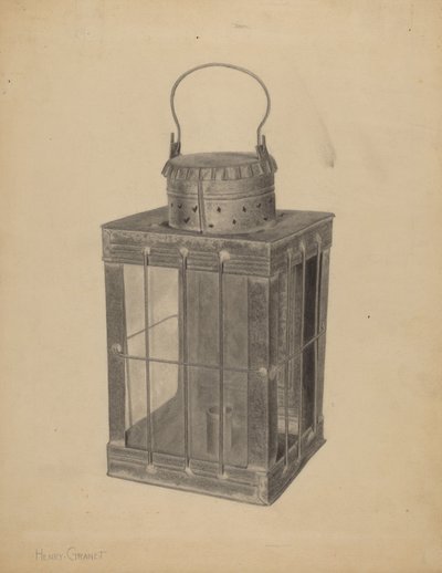 Lantern for Candle by Henry Granet
