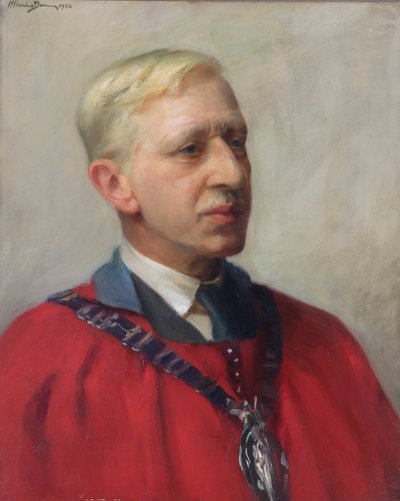 Portrait of Richard Garbe by Henry Harris Brown