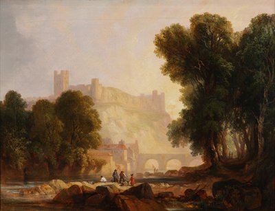 Richmond Castle, Yorkshire by Henry Harris Lines