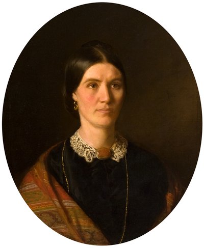 Mrs J Lothian (1832-1926) by Henry Harwood