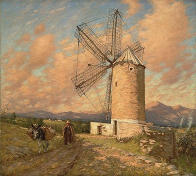 A Spanish Mill by Henry Herbert La Thangue