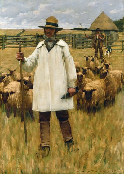 The Shepherd by Henry Herbert La Thangue