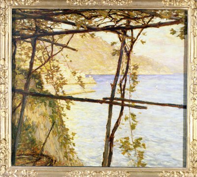 Trellised Vine by Henry Herbert La Thangue