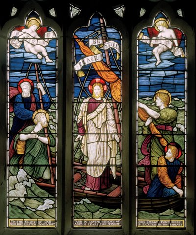 Peace Be Still, East Window by Henry Holiday