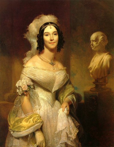 Angelica Singleton Van Buren by Henry Inman