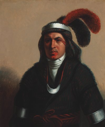 Coosa-Tustunnuggee (Creek) by Henry Inman