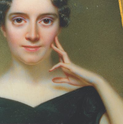 Laura Woolsey Johnson (1800) by Henry Inman