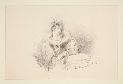 Portrait of a Woman by Henry Inman