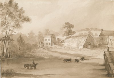 Trysull Mill by Henry James Noyes