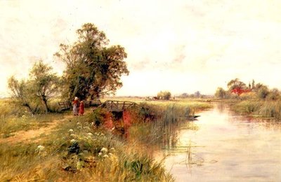 On the Thames near Wallingford by Henry John Kinnaird