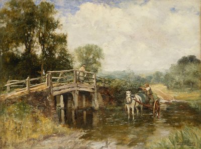 At the Crossing by Henry John Yeend King