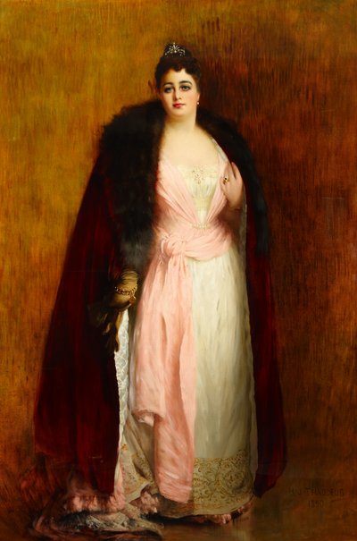 Mrs Ada Lewis-Hill (1844–1906) by Henry Jones Thaddeus