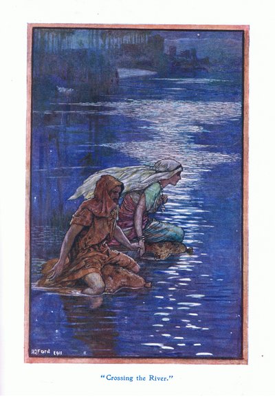 Crossing the River by Henry Justice Ford