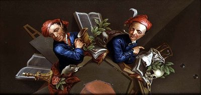 An Anamorphic Vanitas by Henry Kettle