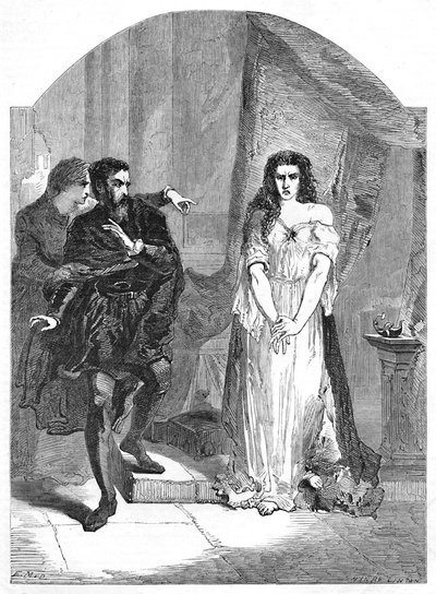 Macbeth Act V. Scene I, c1870 by Henry Linton