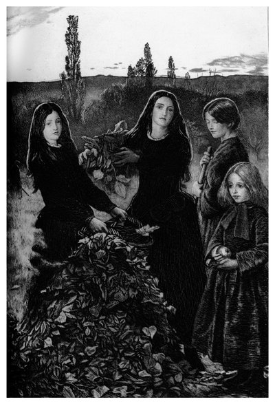 Autumn Leaves by Henry Macbeth Raeburn