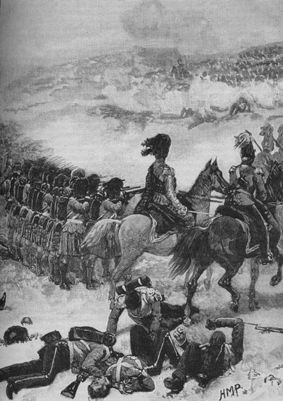 The Highlanders at the Alma by Henry Marriott Paget
