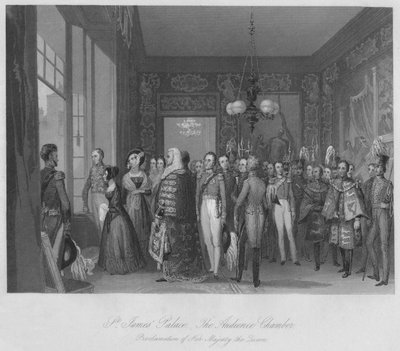 St. James Palace. The Audience Chamber by Henry Melville