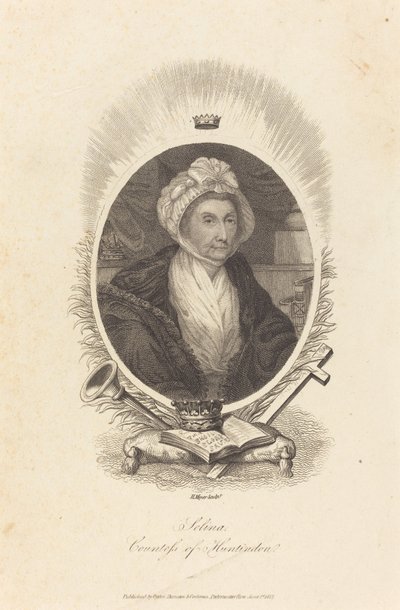Selina, Countess of Huntingdon by Henry Meyer after John Hoppner