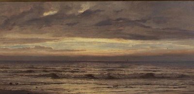 The Seashore, Evening by Henry Moore
