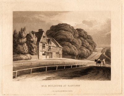 Old Buildings at Hastings by Henry Morton