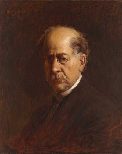 Henry Mosler Self-portrait by Henry Mosler