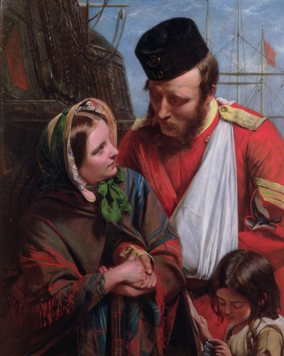 Home Again, 1858 by Henry Nelson O