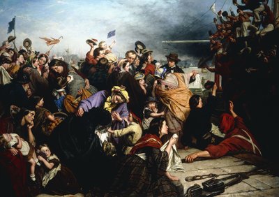 The Parting Cheer by Henry Nelson ONeil