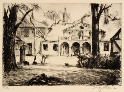 Old Houses by Henry Nielsen
