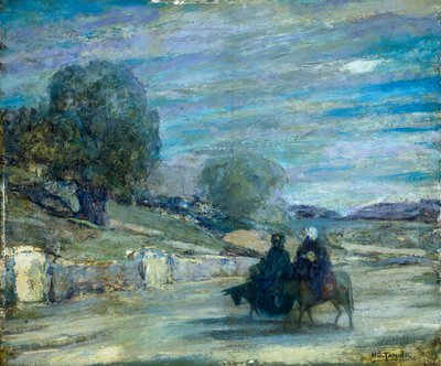 Flight into Egypt, 1921 by Henry Ossawa Tanner