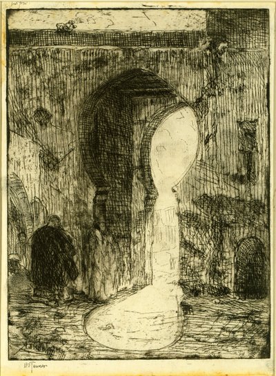 Gate in Tangier by Henry Ossawa Tanner