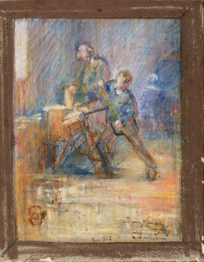 The Young Sabot Maker by Henry Ossawa Tanner