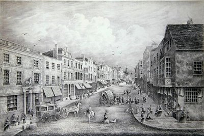 The High Street, Guildford, Surrey by Henry Prosser