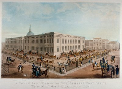 General Post Office, City of London by Henry Pyall