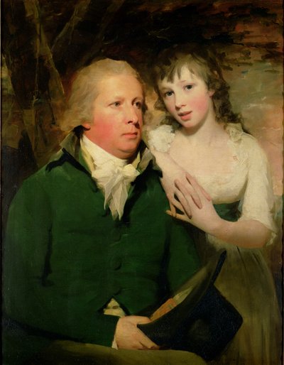 Sir Alexander Don with His Daughter Elizabeth by Henry Raeburn