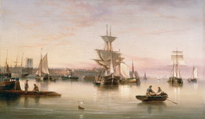 Hull from the Humber by Henry Redmore