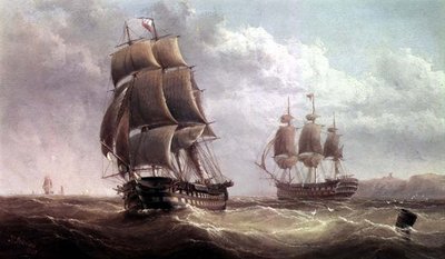 Shipping Scene by Henry Redmore