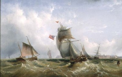 Shipping off the Coast by Henry Redmore