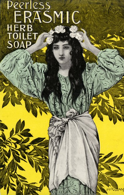 Peerless Erasmic Soap by Henry Ryland