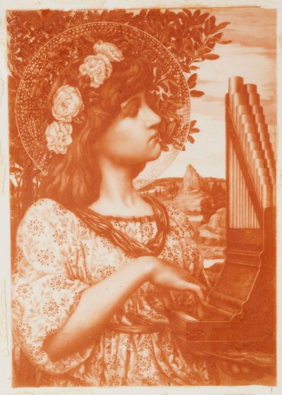 Saint Cecilia by Henry Ryland
