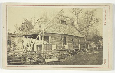 Untitled (Cabin with Well) by Henry S. Peck