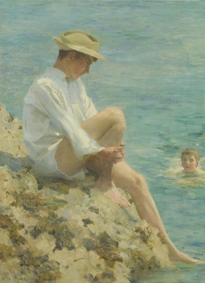 Boys Bathing by Henry Scott Tuke