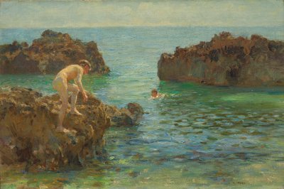 Boys Bathing by Henry Scott Tuke