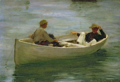 In the Rowing Boat by Henry Scott Tuke